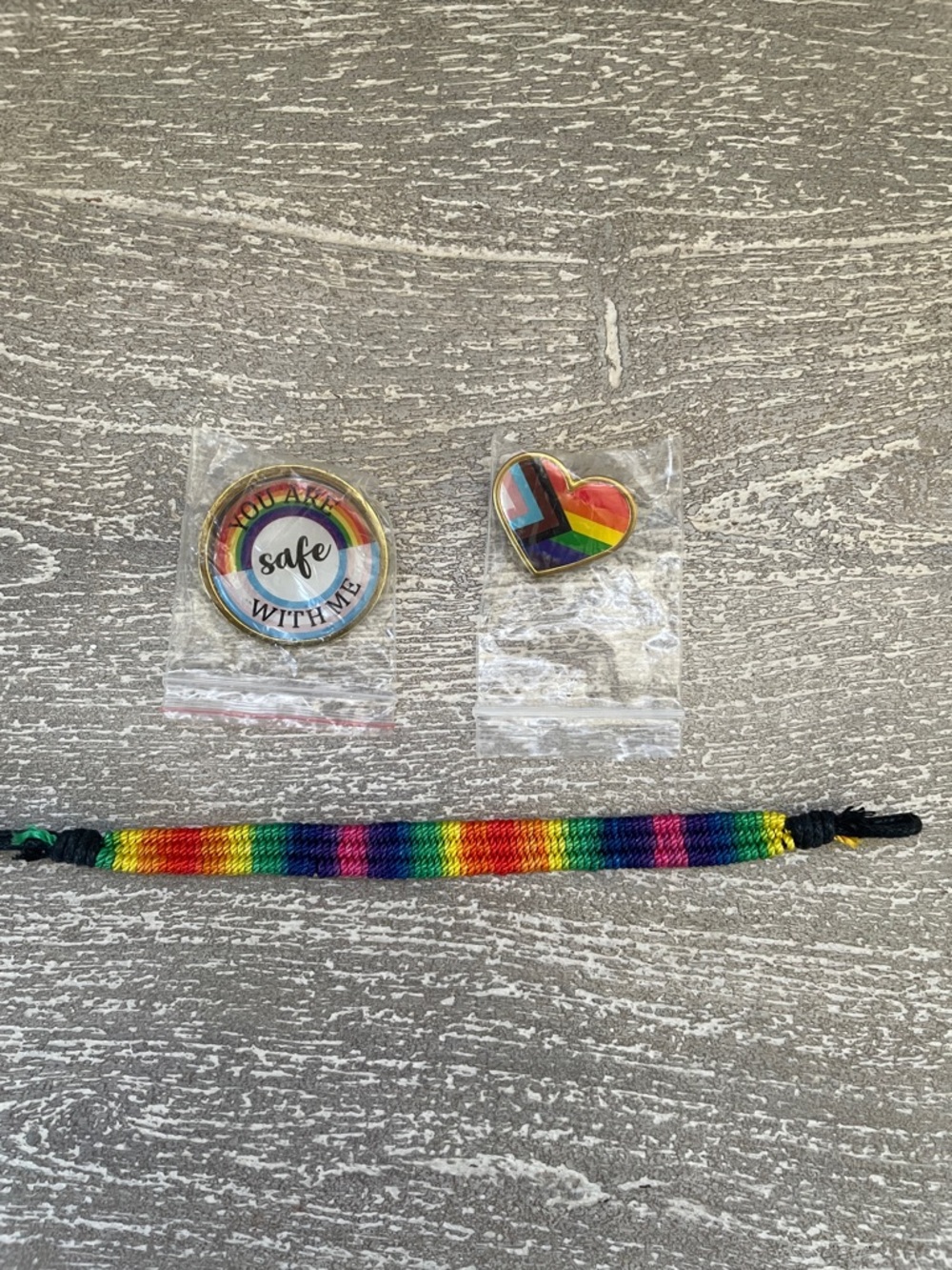LGBTQ+ ally pins